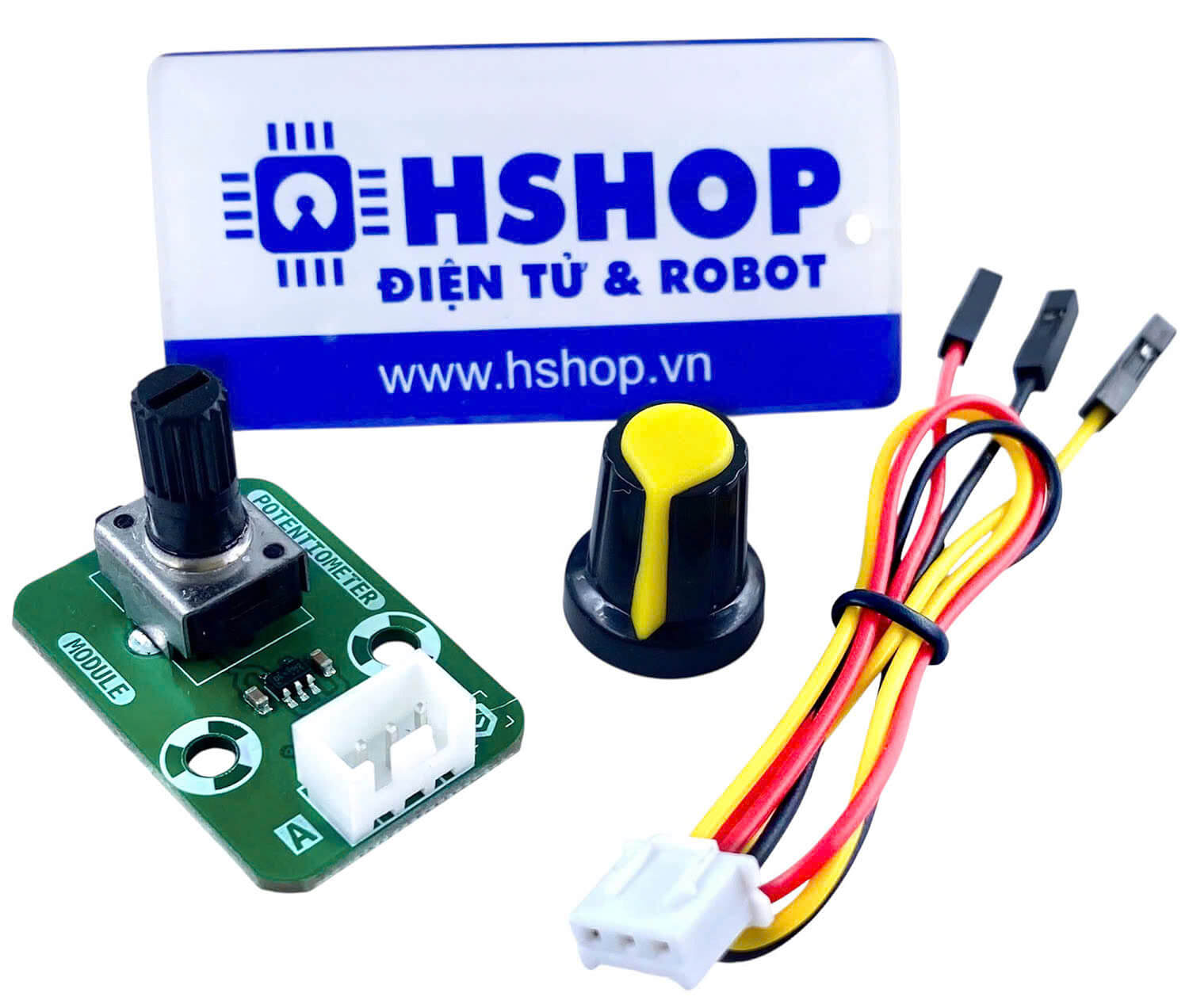 Mạch biến trở MKE-M04 Potentiometer RGYBW Module