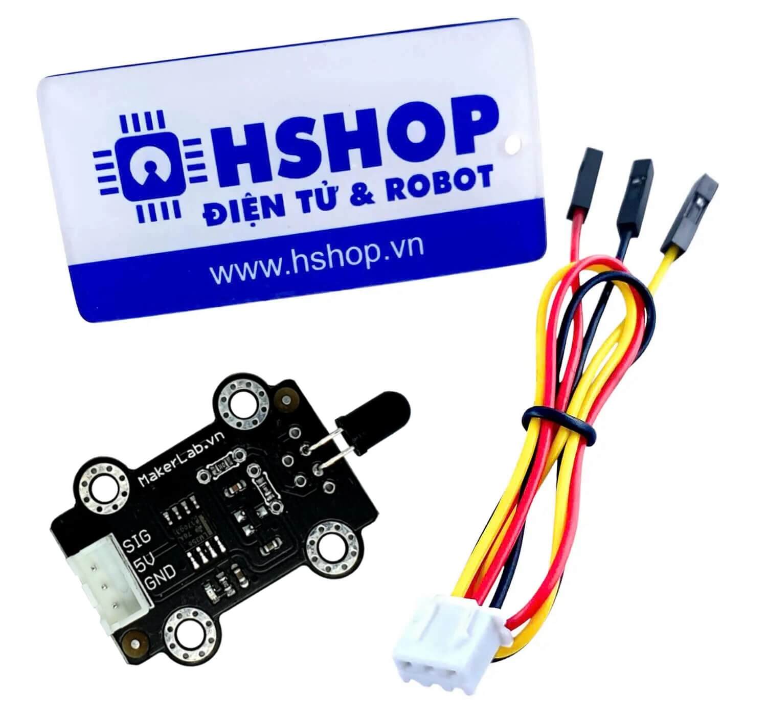 Cảm biến lửa hồng ngoại MKE-S04 IR Flame Sensor