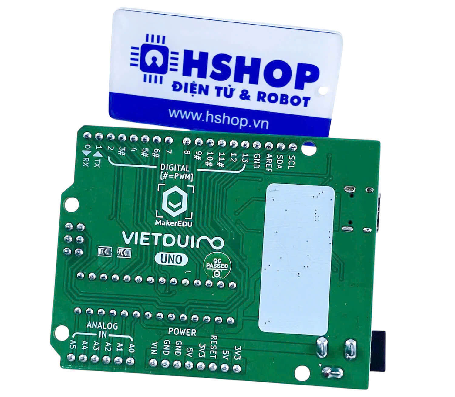 Mạch phát triển Vietduino Uno ATmega328P (Arduino Uno Compatible)
