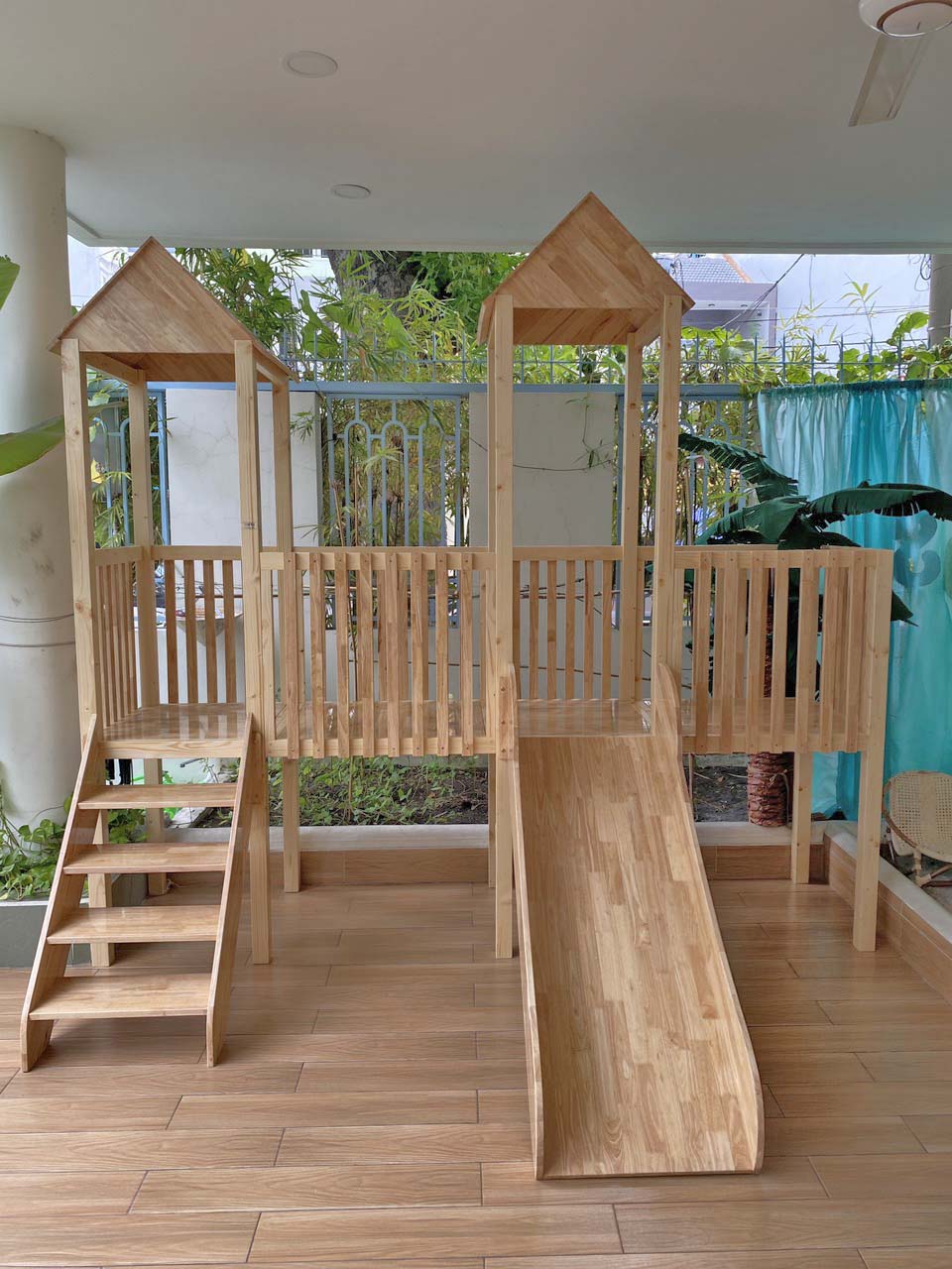 Khu vận động cho trẻ trong nahà Quận Tân Phú