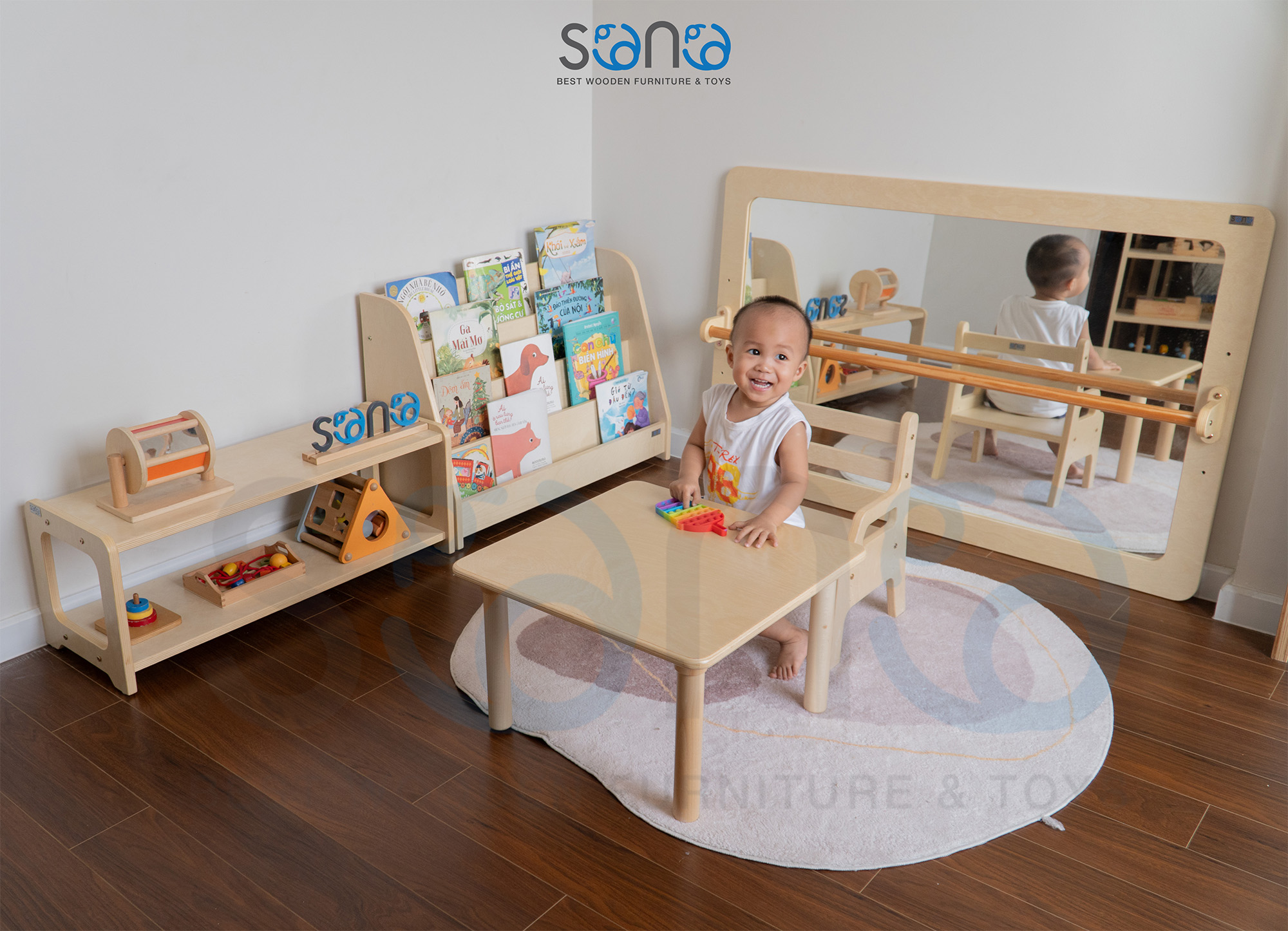 Montessori tại nhà cho trẻ 0–3: Nền tảng tự lập bắt đầu từ những điều rất nhỏ