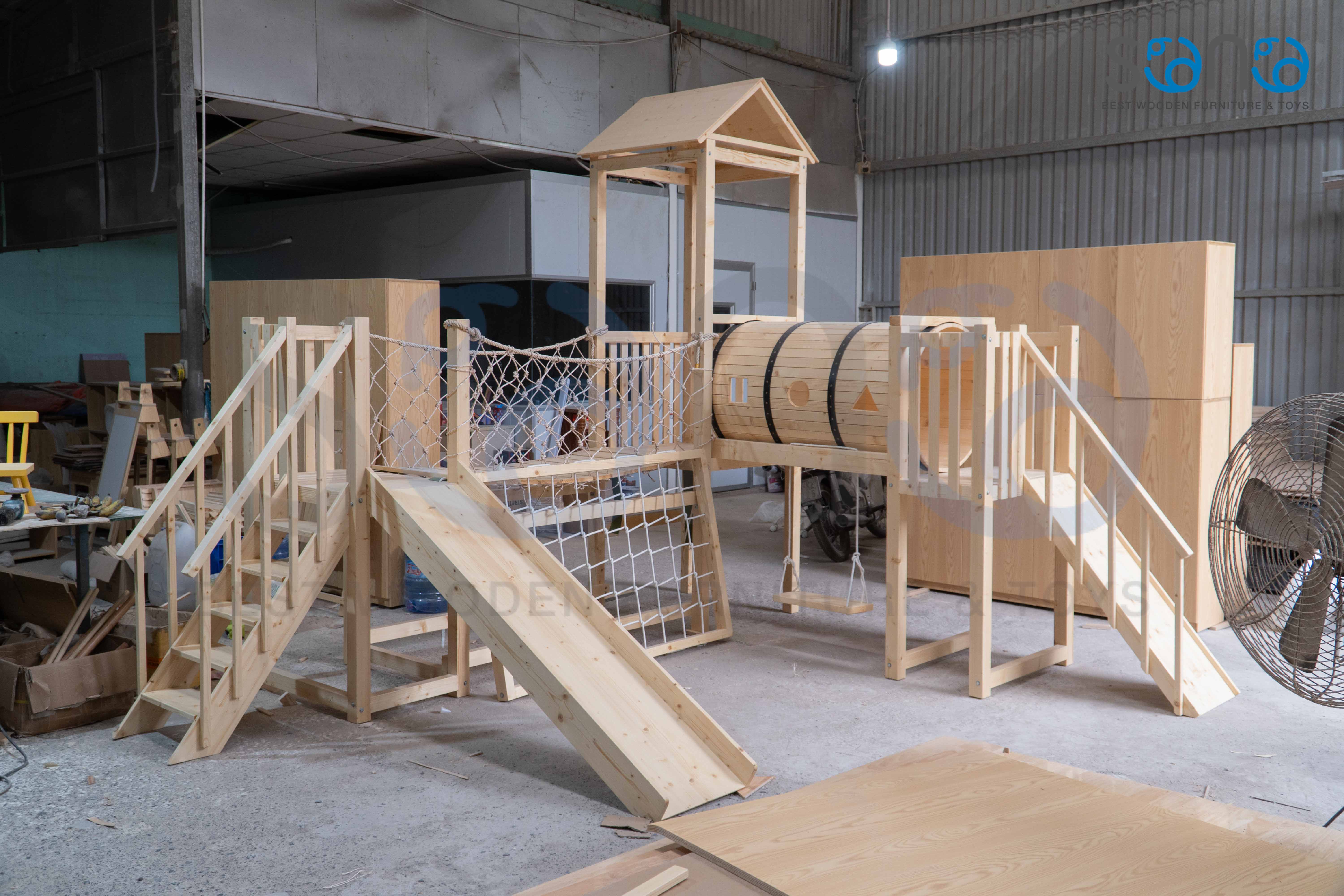 Bộ Vận động trong nhà trường Miora - Tân Phú