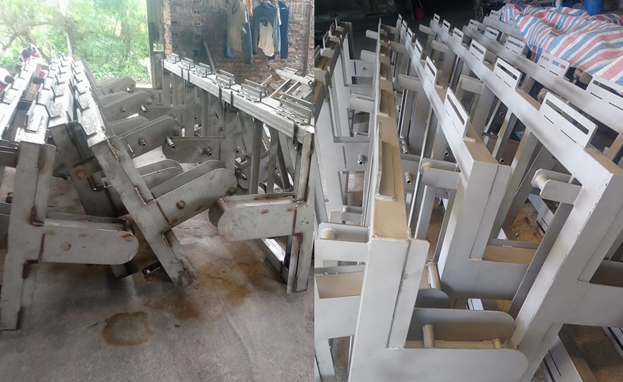 Công ty nhận gia công phun cát - Làm sạch bề mặt hiệu quả