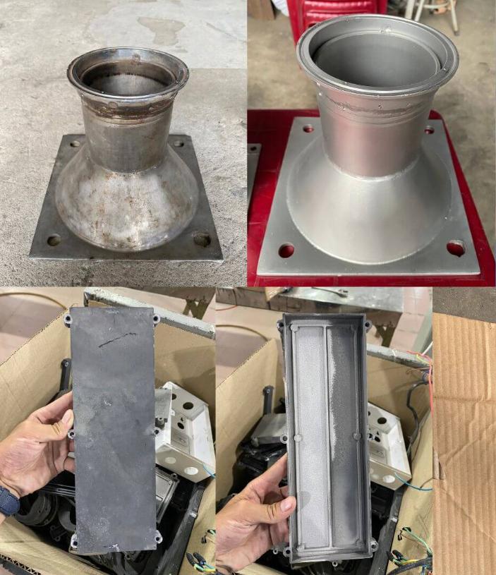 Gia công phun bi inox tại Vĩnh Phúc - Xử lý gỉ sét, làm sạch bề mặt hiệu quả