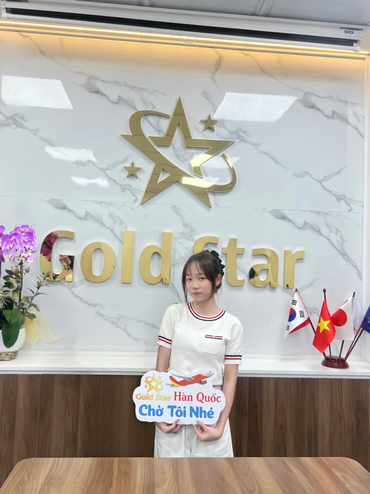 Học viên Gold Star chuẩn bị du học Hàn Quốc