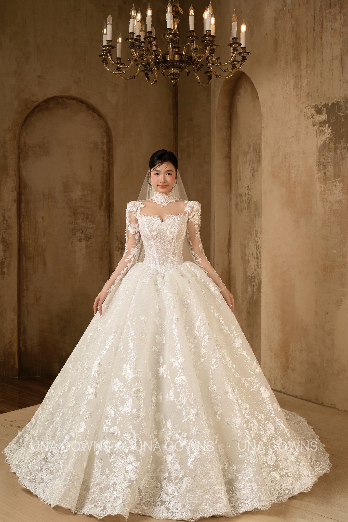 Váy Cưới Ren Cao Cấp Internal Lace 08