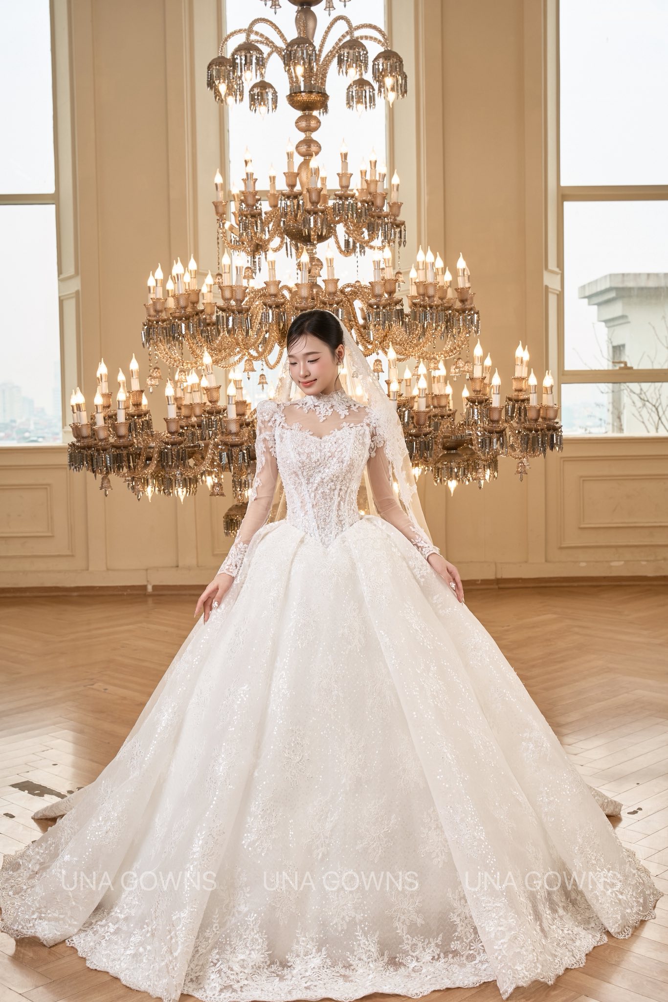 Váy Cưới Ren Cao Cấp Internal Lace 02