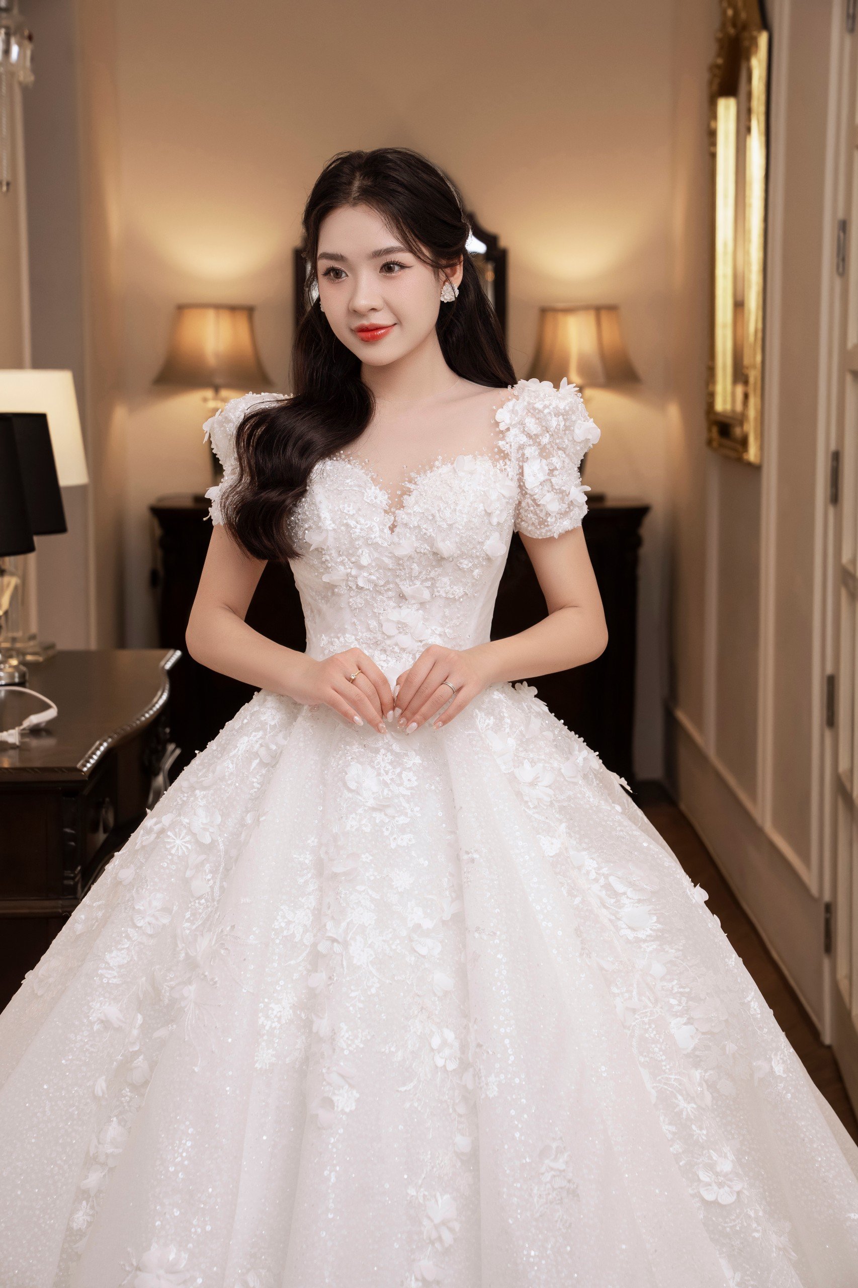 Váy Cưới Luxury Wedding Gown CD19