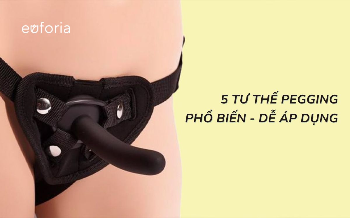 Những tư thế pegging phổ biến và dễ áp dụng nhất