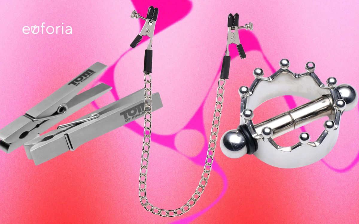 Kẹp ti có đau không? Cách sử dụng kẹp ti BDSM cho người mới chơi