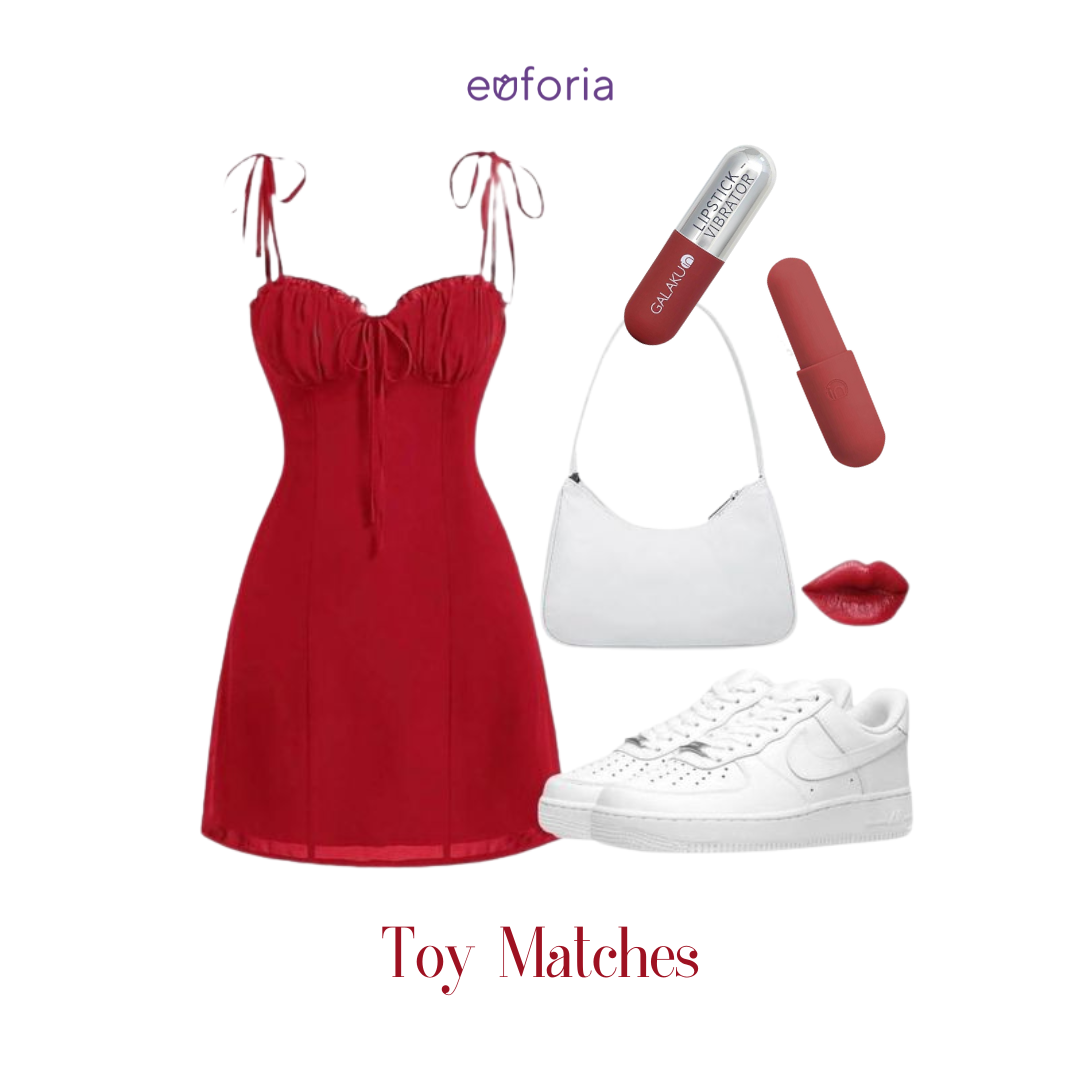 Mix sextoy với trang phục