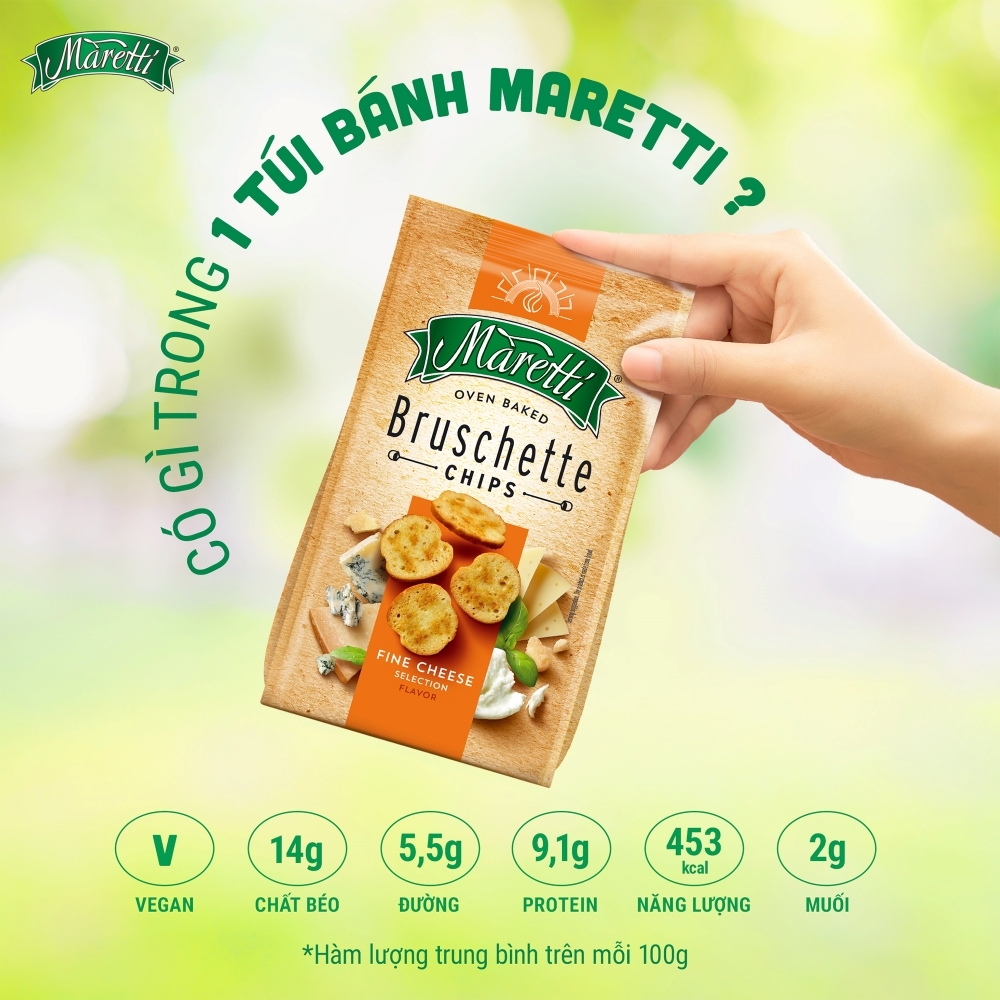 Bánh mì nướng Maretti và những món ăn kèm hoàn hảo