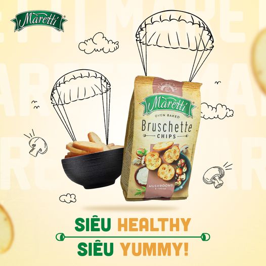 Bánh mì nướng Maretti vì sao lại là giải pháp ăn vặt healthy?
