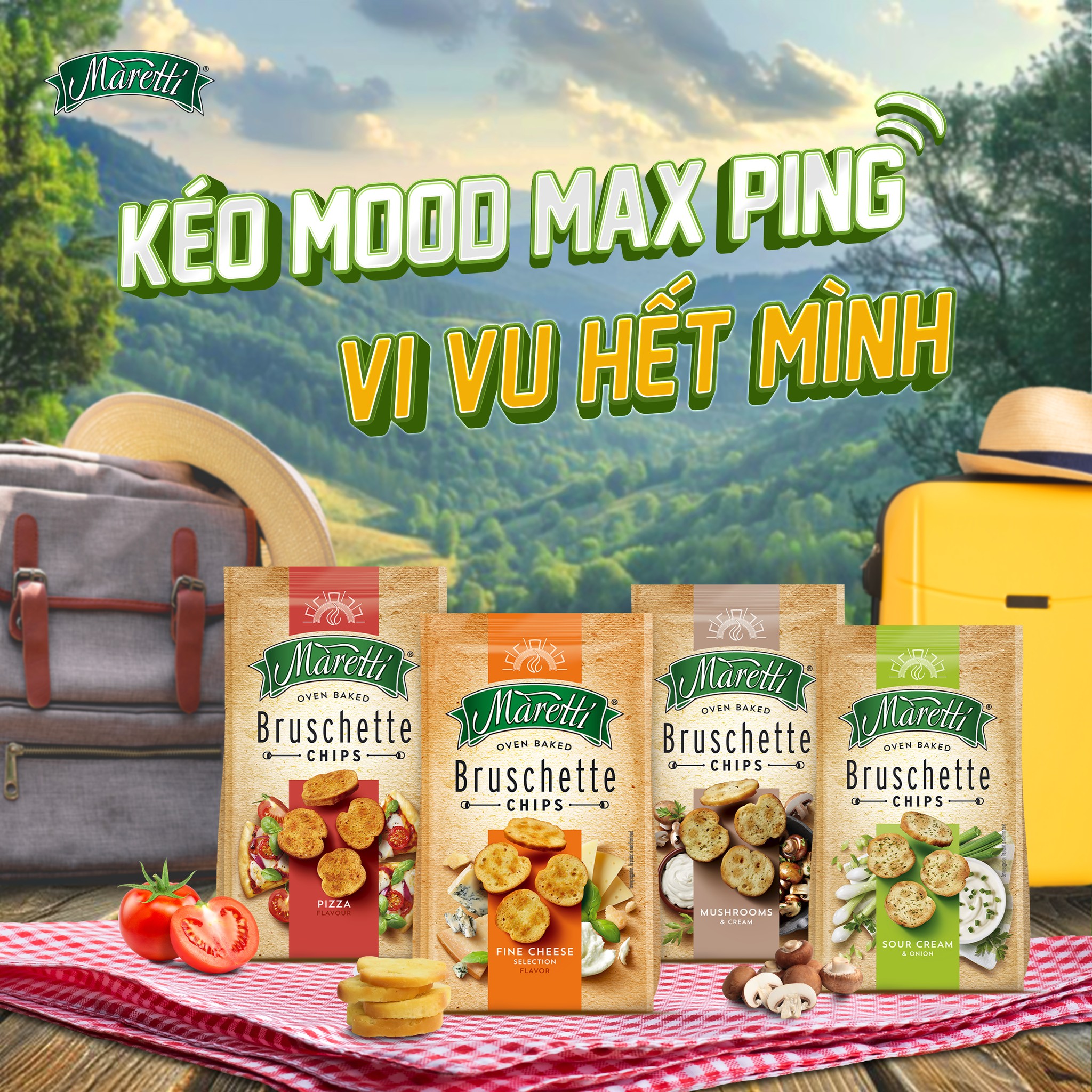 Bánh mì nướng Maretti - Snack must have cho chuyến du lịch
