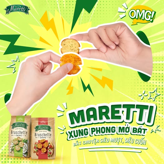 Bánh mì nướng Maretti - Snack ăn vặt lý tưởng cho mọi lứa tuổi