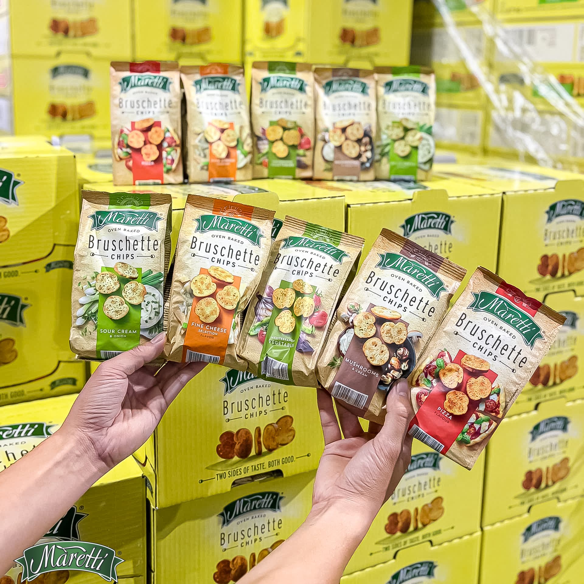 Mua bánh mì nướng Maretti chính hãng ở đâu?