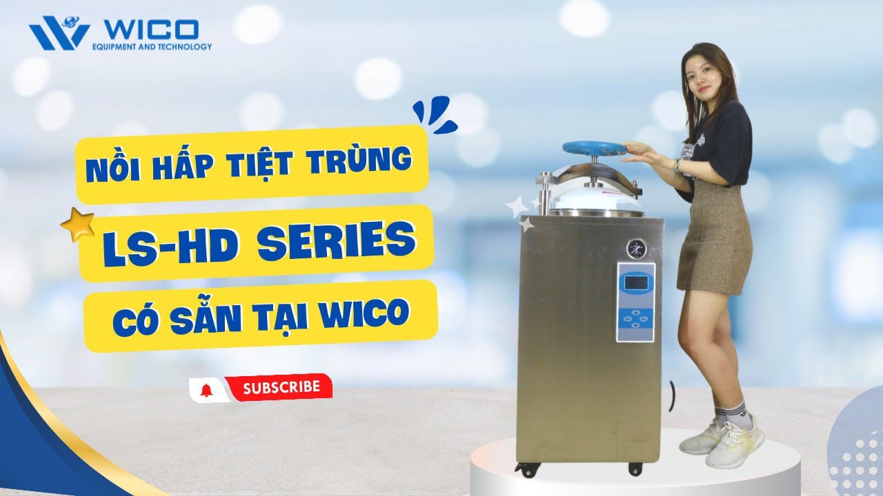 Nồi Hấp Tiệt Trùng Tự Động Jibimed - Màn Hình LCD LS-HD Series