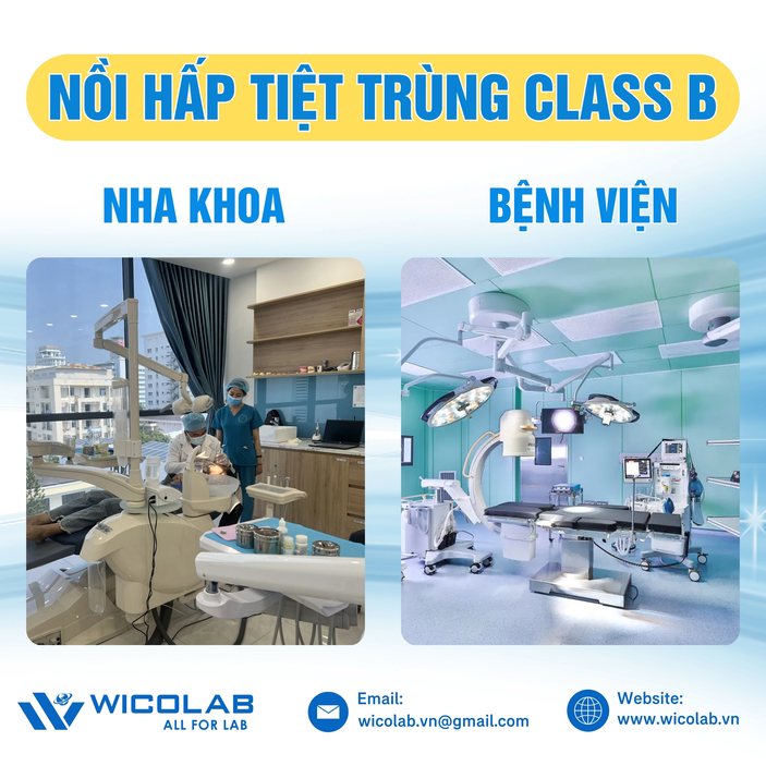 Lựa Chọn Nồi Hấp Tiệt Trùng Class B Cho Phòng Khám Nha Khoa, Bệnh Viện