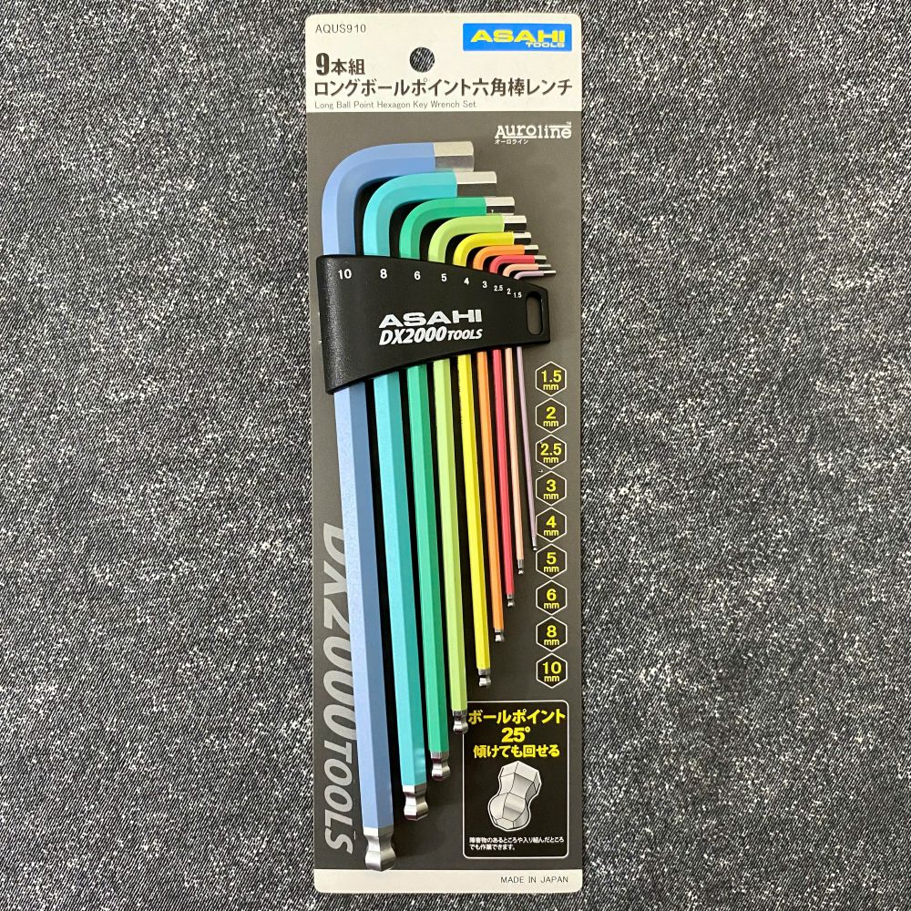 5 lý do Bộ lục giác bi Asahi AQUS910 là 'người bạn' không thể thiếu trong hộp đồ nghề của bạn