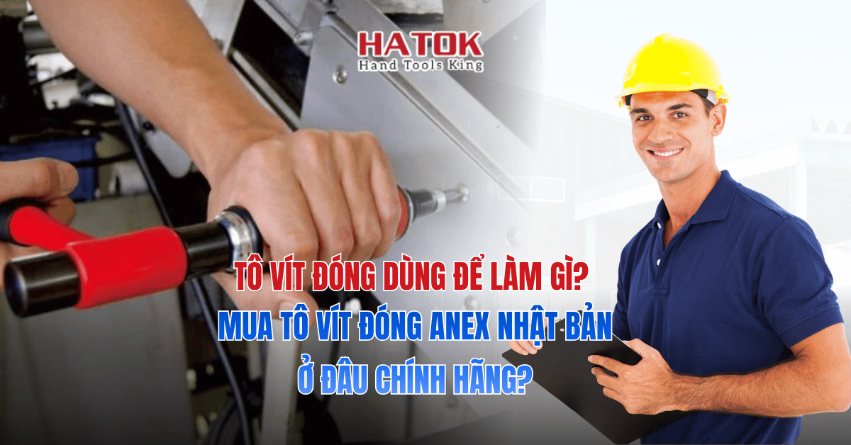 Tô Vít Đóng Dùng Để Làm Gì? Mua Tô Vít Đóng Anex Nhật Bản Ở Đâu Chính Hãng?