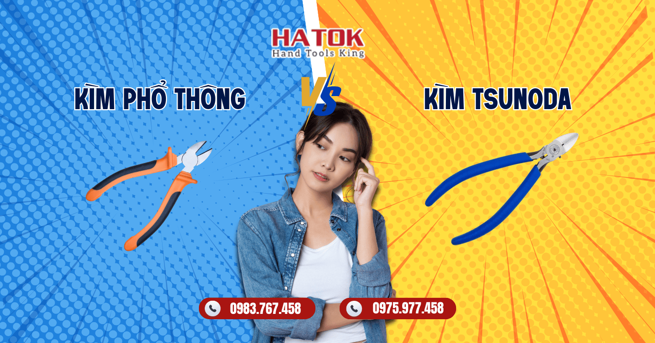 Kìm cắt chân linh kiện Tsunoda vs Kìm phổ thông: Sự khác biệt nằm ở đâu?