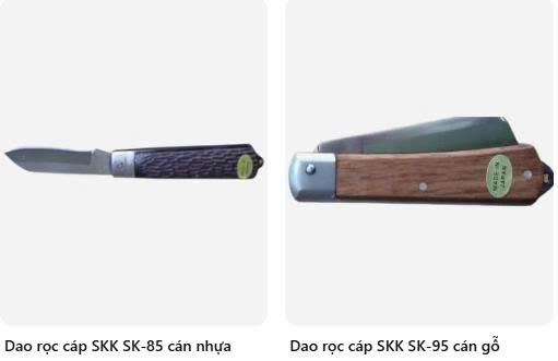 Dao rọc cáp SKK – Giải pháp cắt cáp an toàn, sắc bén cho thợ điện chuyên nghiệp