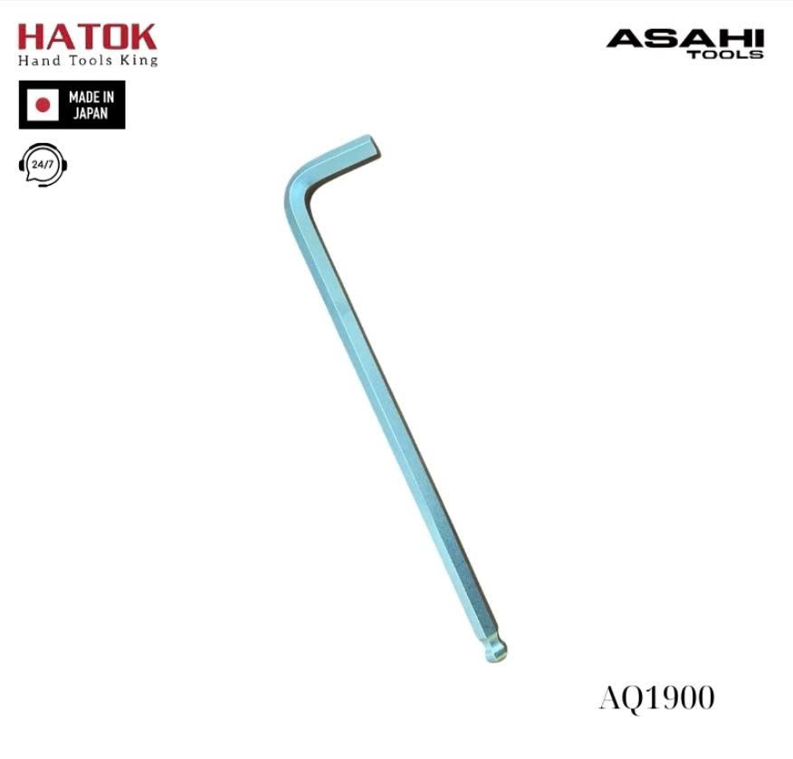 Lục Giác Chữ L Đầu Bi ASAHI – Giải Pháp Vặn Ốc Hiệu Quả Cho Không Gian Hẹp