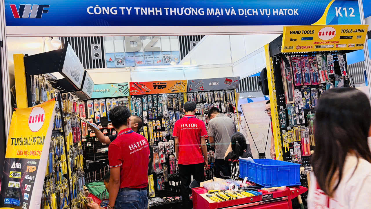 [VHF 2026] HATOK KHÉP LẠI HÀNH TRÌNH TẠI TRIỂN LÃM QUỐC TẾ NGŨ KIM & DỤNG CỤ PHỤ TRỢ VIỆT NAM