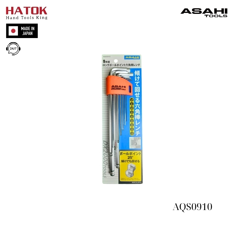 Bộ Lục Giác Asahi Nhật Bản – Tại Sao Là Sự Lựa Chọn Hàng Đầu Của Thợ Cơ Khí Chuyên Nghiệp?