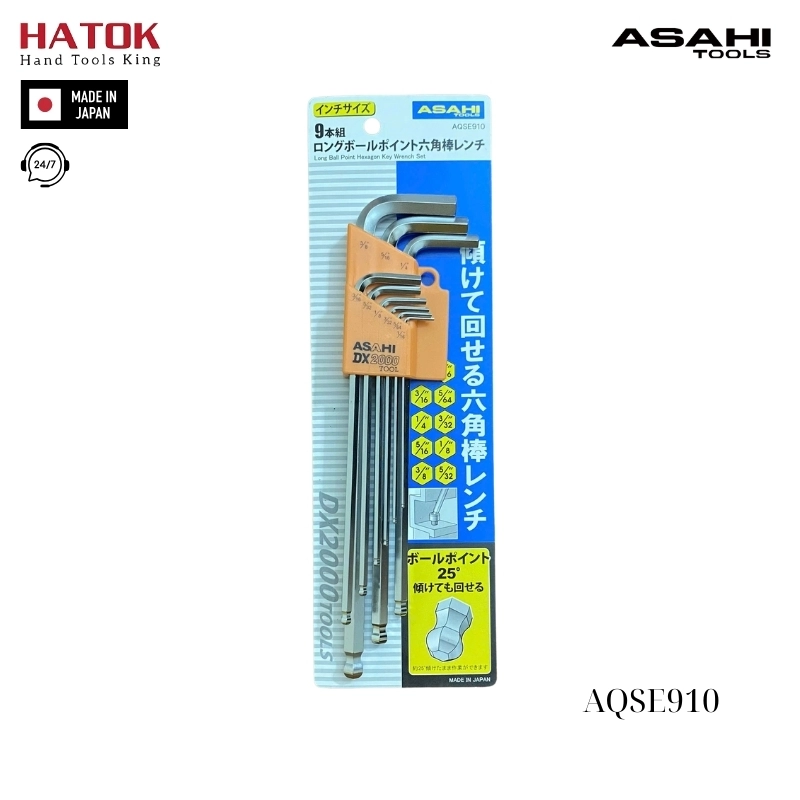 Bộ Lục Giác Asahi Nhật Bản – Tại Sao Là Sự Lựa Chọn Hàng Đầu Của Thợ Cơ Khí Chuyên Nghiệp?