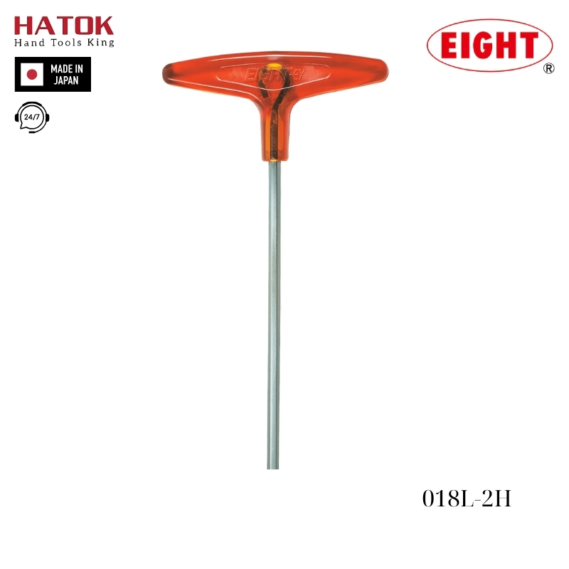 Lục giác chữ T loại dài EIGHT 018L-2H Nhật Bản