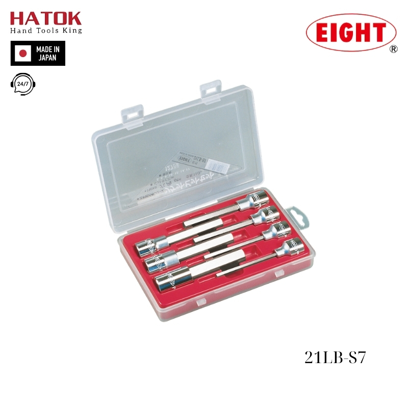 Bộ tuýp lục giác EIGHT 21LB-S7 Nhật Bản
