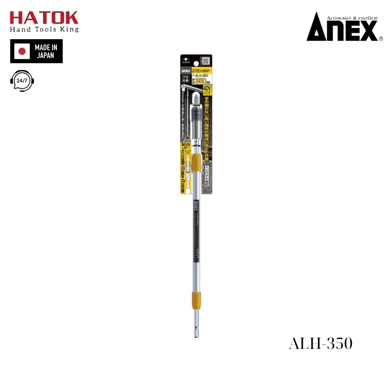 Thanh nối mũi vít dài Anex ALH-350 Nhật Bản