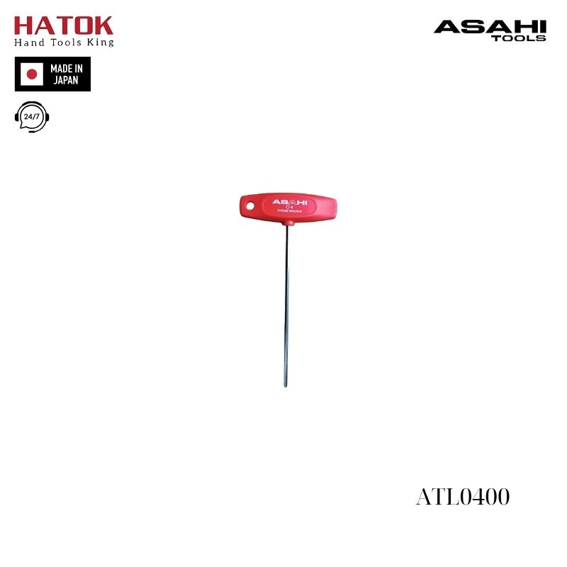 Lục giác chữ T 4mm Asahi ATL0400 Nhật Bản