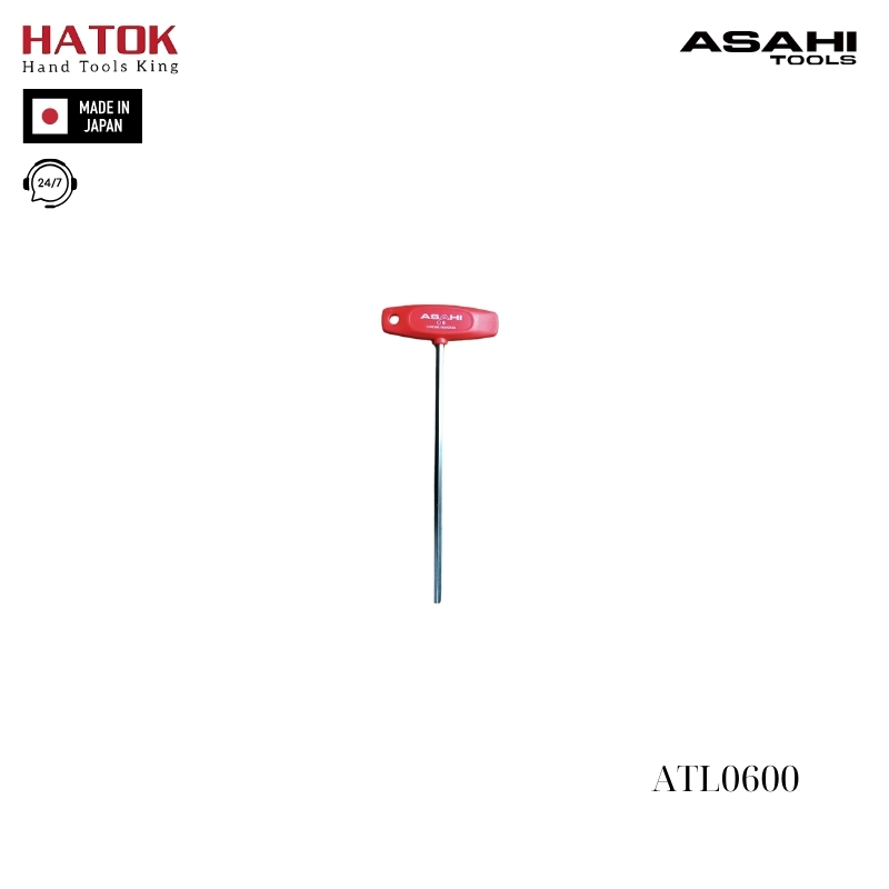 Lục giác chữ T 6mm Asahi ATL0600 Nhật Bản