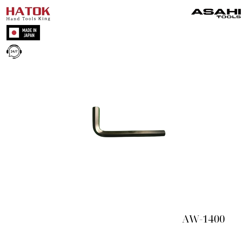 Lục giác chữ L 14mm Asahi AW-1400 Nhật Bản