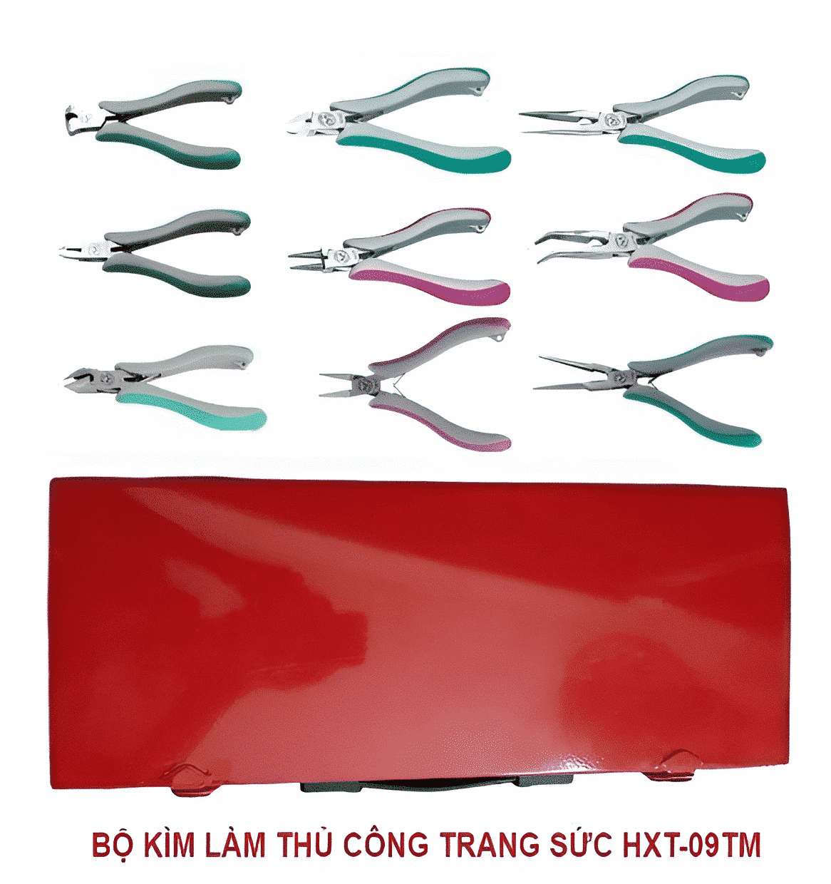 Bộ 9 cây kìm làm thủ công trang sức HXT-09TM Nhật Bản