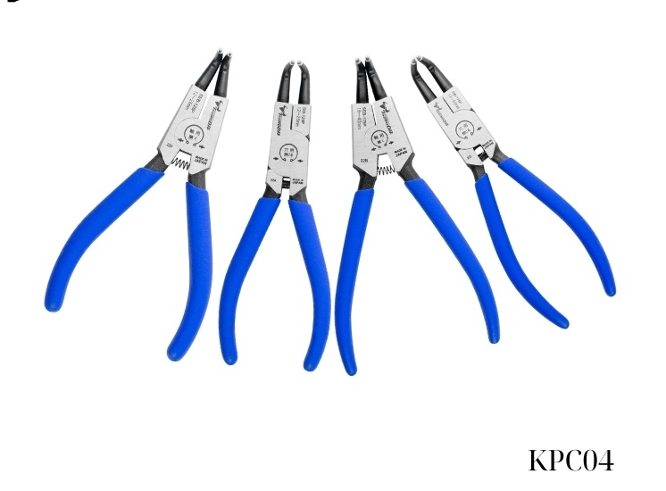 Bộ 4 cây kìm phe mũi cong Tsunoda KPC04 Nhật Bản