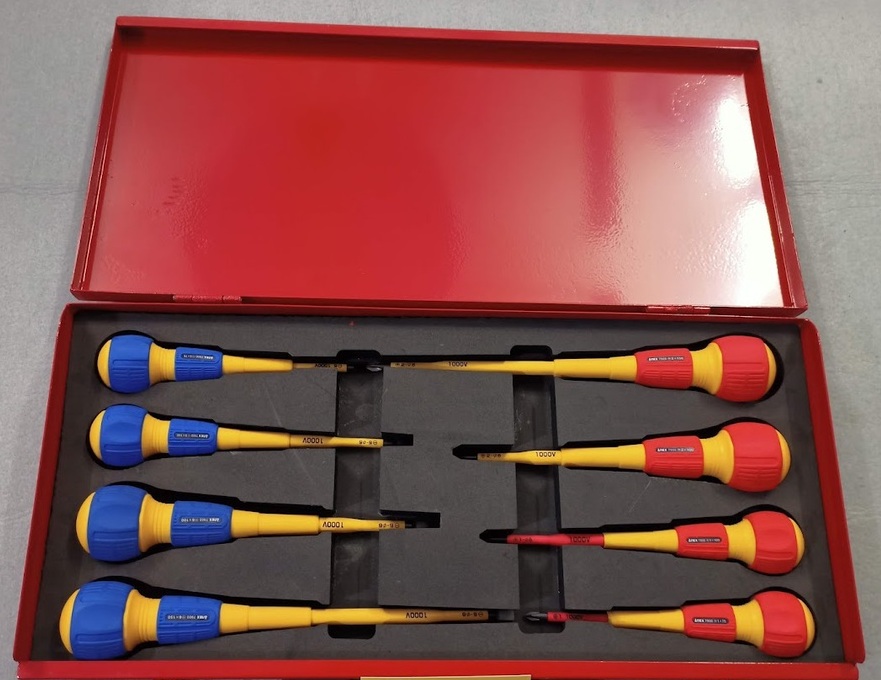 Bộ tô vít cách điện 1000V Anex Japan HXT-08AN