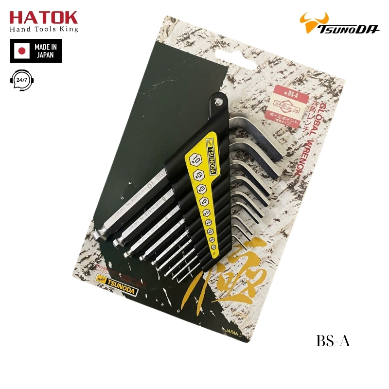 Bộ lục giác bi lọai ngắn Tsunoda BS-A Nhật Bản