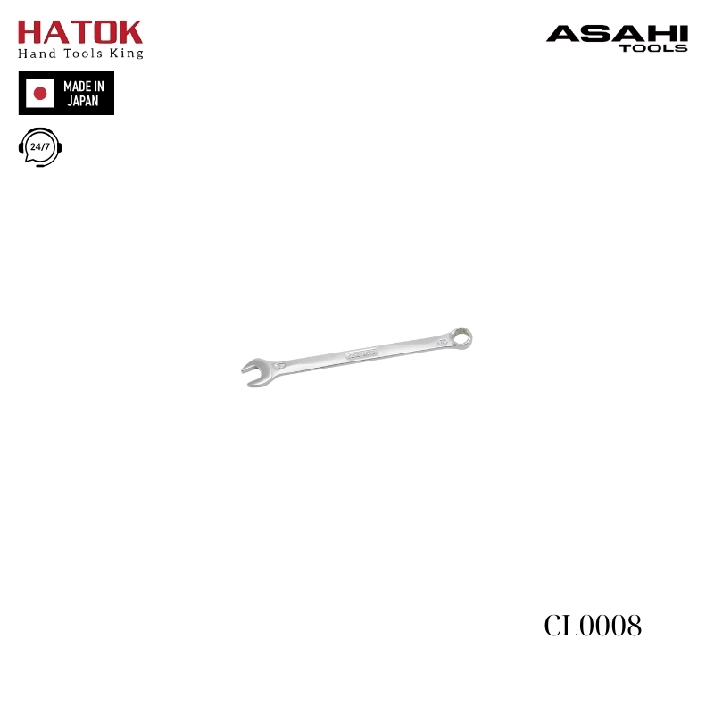 Cờ lê vòng miệng 8mm Asahi CL0008 Nhật Bản