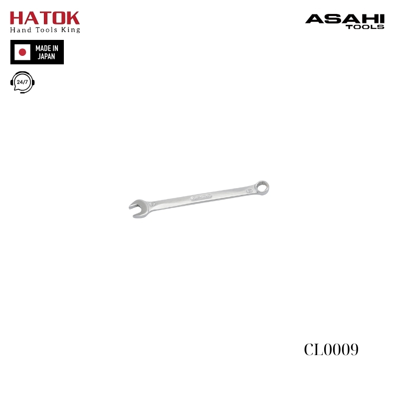 Cờ lê vòng miệng 9mm Asahi CL0009 Nhật Bản