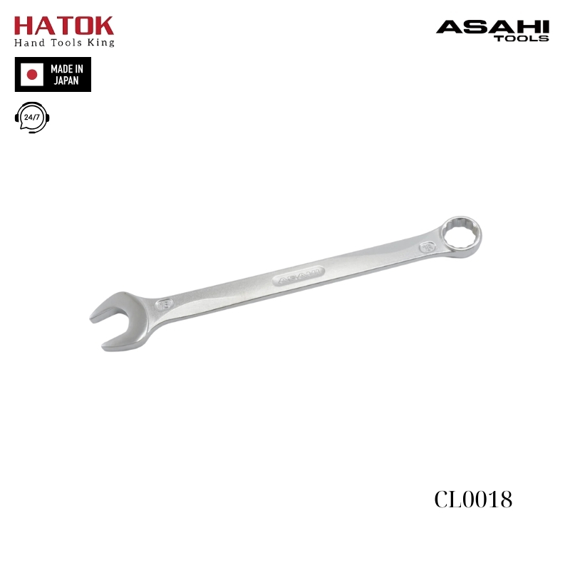 Cờ lê vòng miệng 18mm Asahi CL0018 Nhật Bản