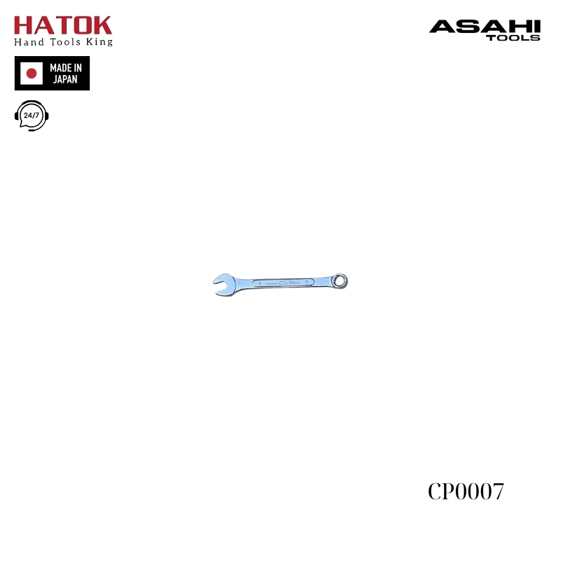 Cờ lê vòng miệng 7mm Asahi CP0007 Nhật Bản
