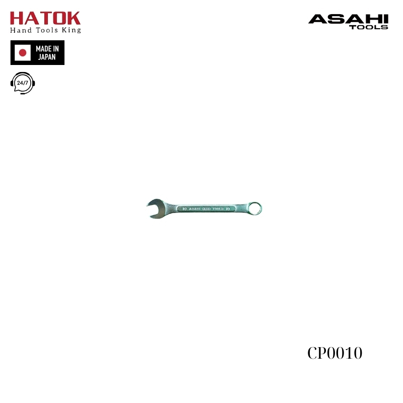 Cờ lê vòng miệng 10mm Asahi CP0010 Nhật Bản