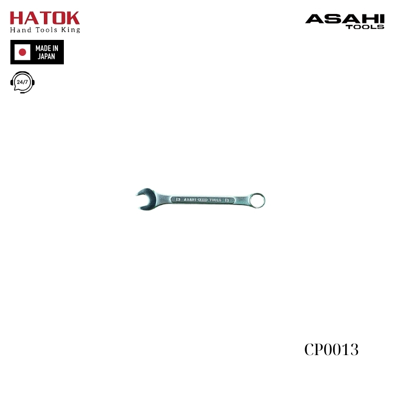 Cờ lê vòng miệng 13mm Asahi CP0013 Nhật Bản