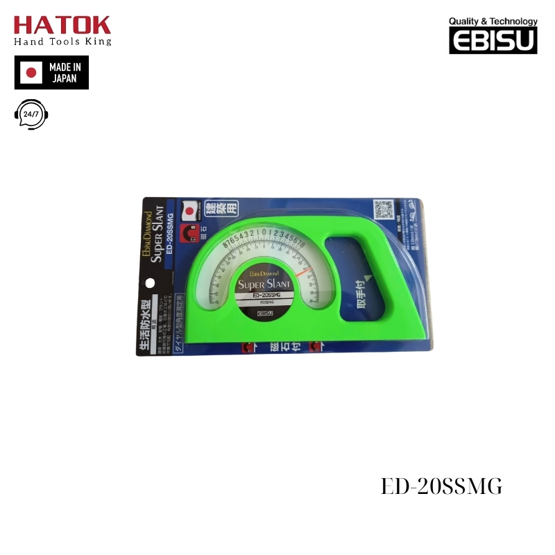 Thước thủy Nivo cân bằng EBISU ED-20SSMG Nhật Bản