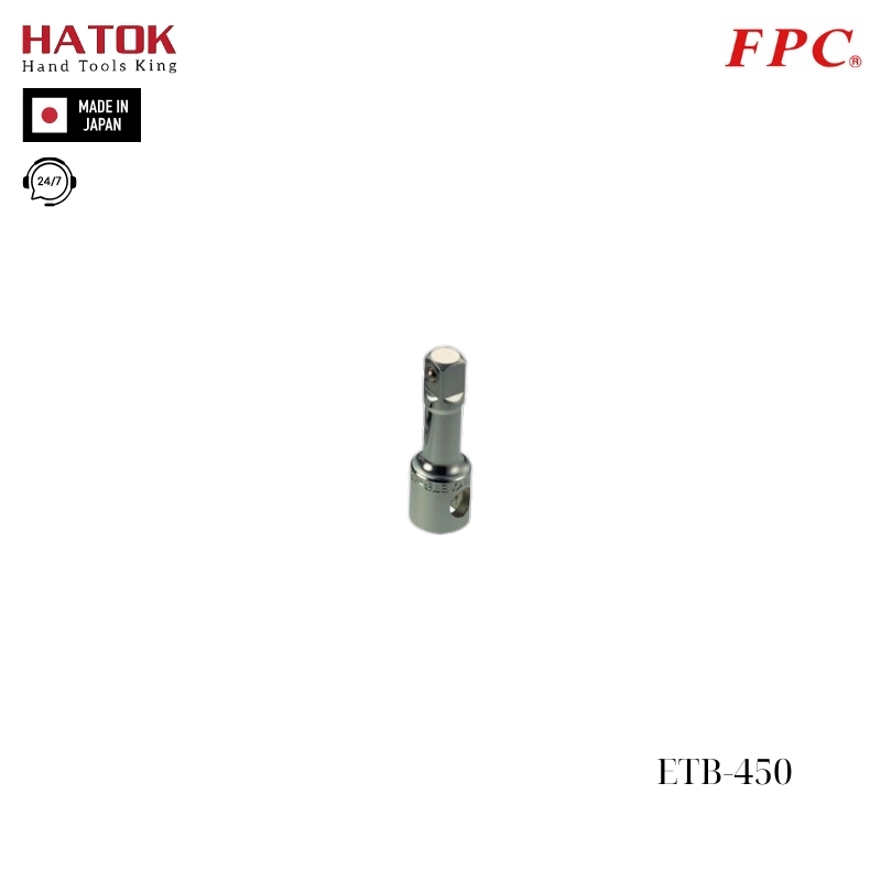 Thanh nối dài 1/2" 75mm FPC ETB-450 Nhật Bản