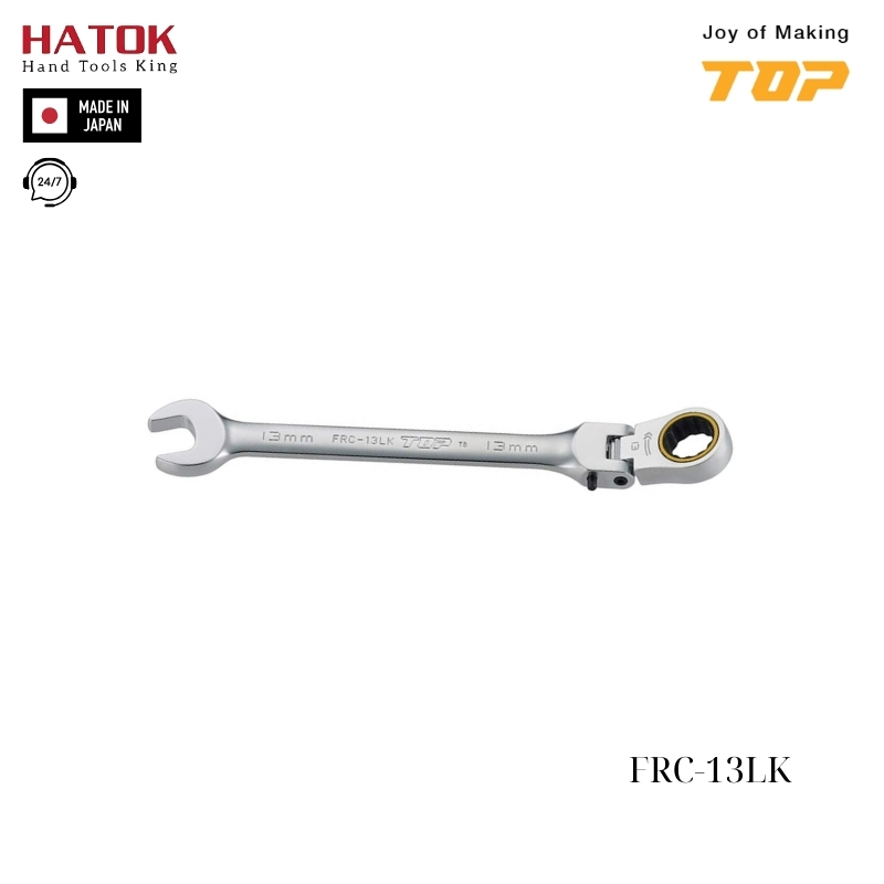 Bộ cờ lê tự động gật gù TOP KOGYO FRC-13LK Nhật Bản