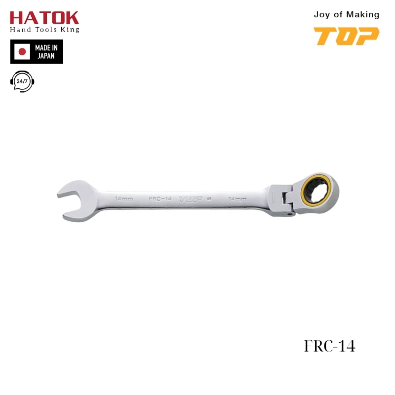 Cờ lê tự động gật gù TOP KOGYO FRC-14 Nhật Bản